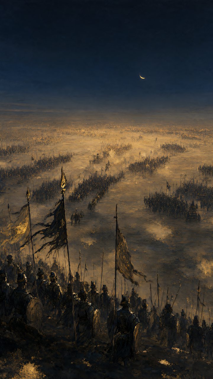 Attacking the army in the field: the third rung of the ranking.