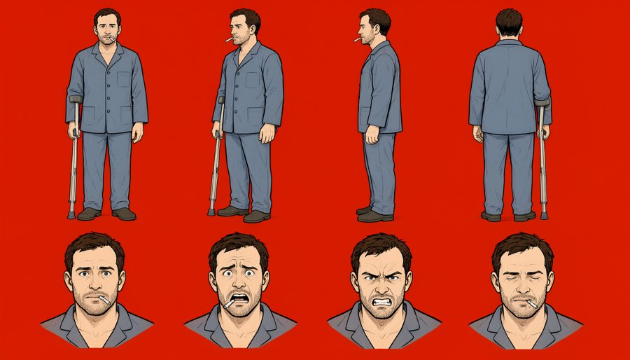 The one-legged man