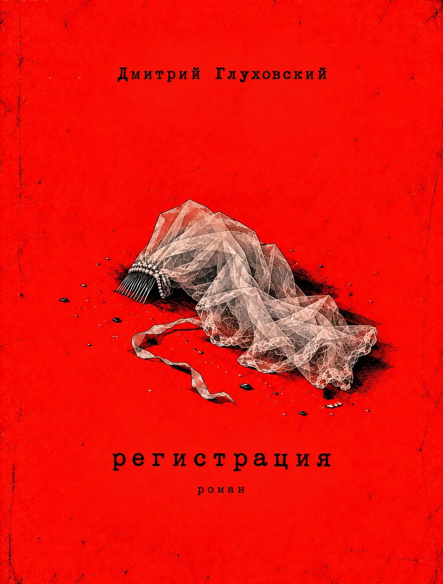 Registratsiya by Dmitry Glukhovsky, the author's book cover